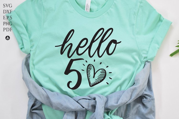 Hello Fifty, 50th Birthday example image 1