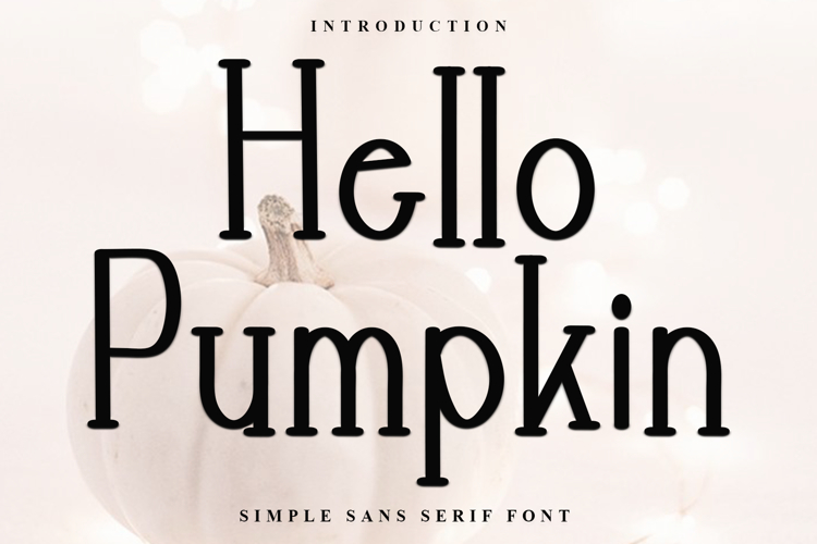 Hello Pumpkin example image 1