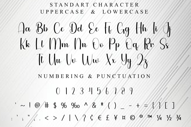 September Font Image 15