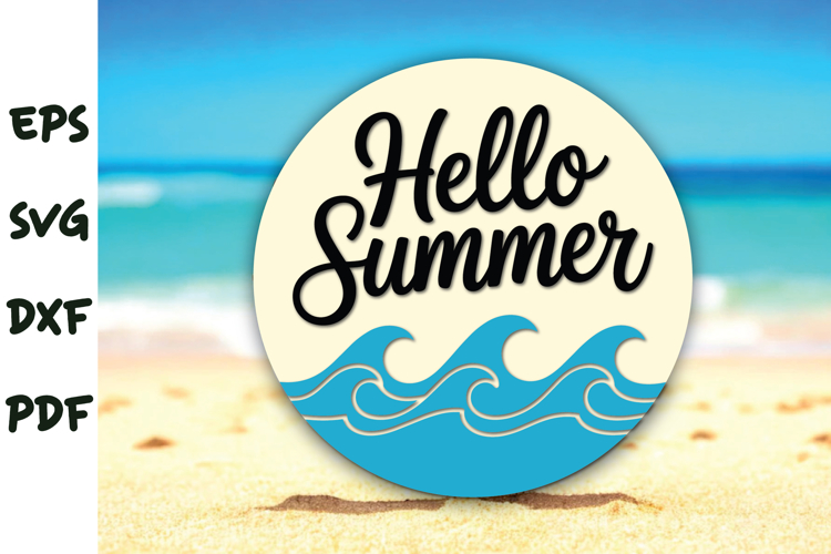 Hello Summer Svg Image 19