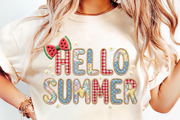 hello summer png, watermelon clipart, retro summer design, summer t shirt png, fruit shirt graphic, picnic season art, cute watermelon png, sublimation design, vacation apparel png, transparent png