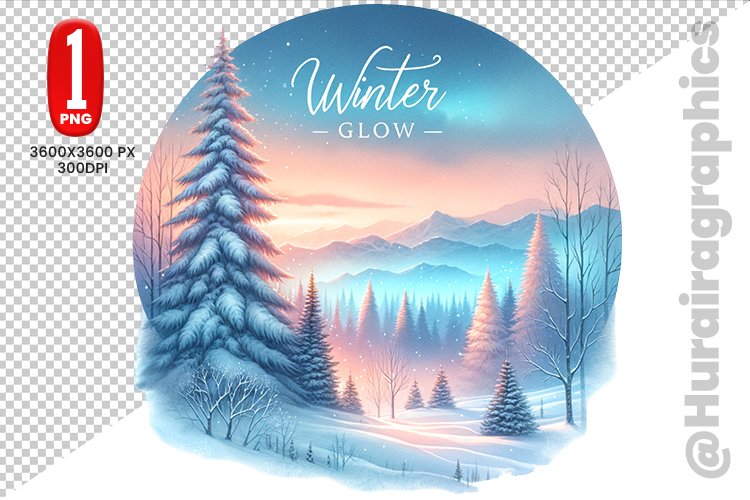 Hellow Winter Clipart - PNG File