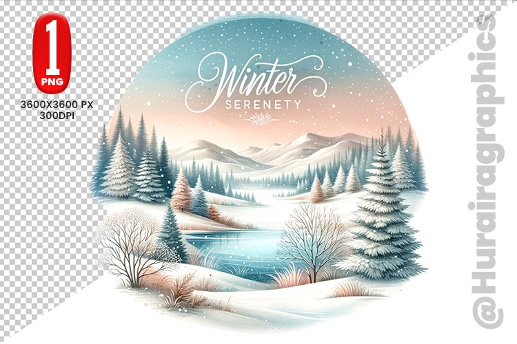 Cute Winter Clipart Image 4