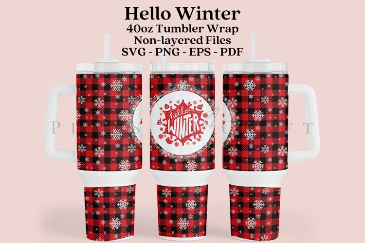 Christmas Tumbler Wrap Image 24