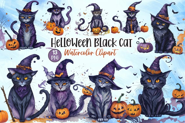 Black Cat Graphic Image 19