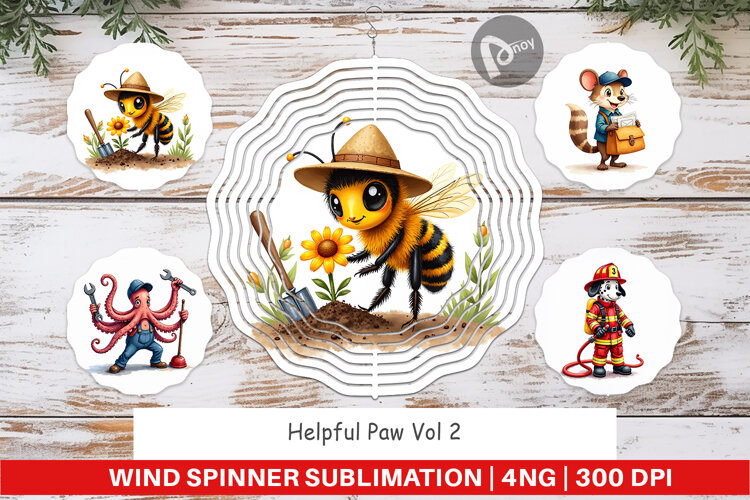 Helpful Paws Wind Spinner example image 1