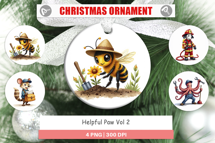 Helpful Paws Ornament
