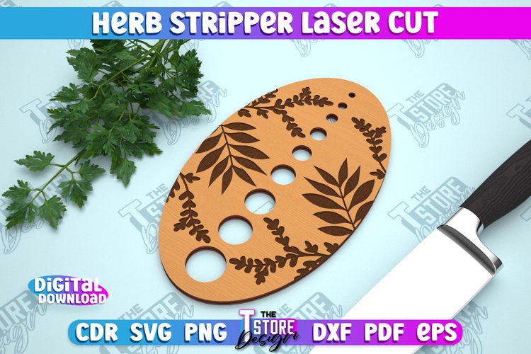 Herb Stripper | Kitchen Supplies | Herb Remover | CNC File