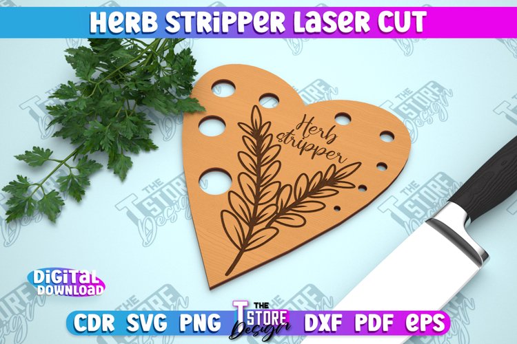 Herb Stripper | Kitchen Supplies | Herb Remover | CNC File