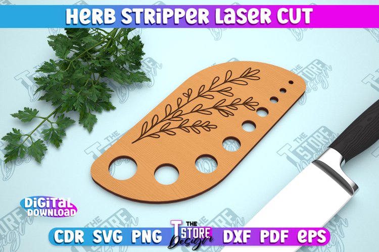 Herb Stripper | Kitchen Supplies | Herb Remover | CNC File