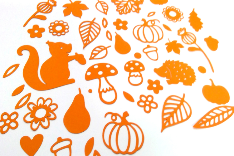 autumn decoration Cutting file SVG DXF