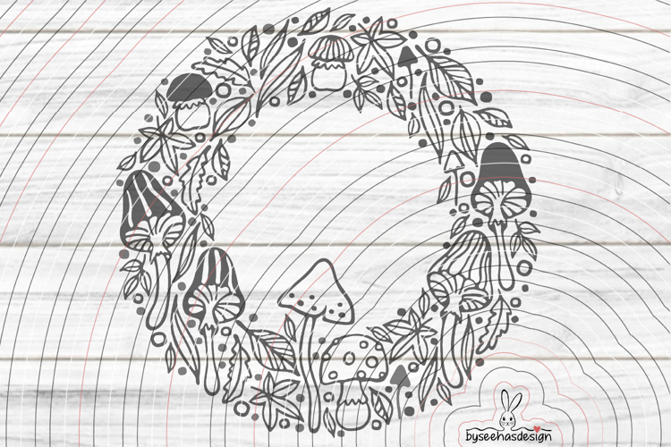 Mushrooms Svg Image 22
