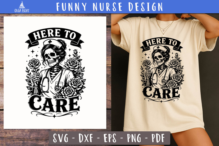 Black Nurse Svg Image 2