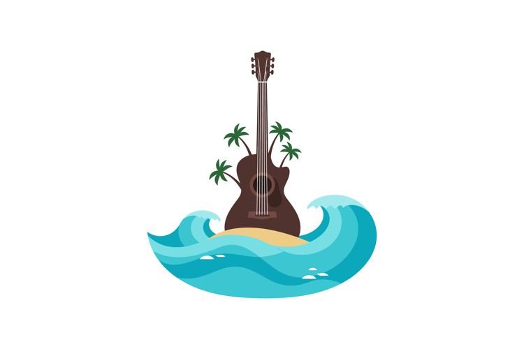 Guitar Clipart Image 6