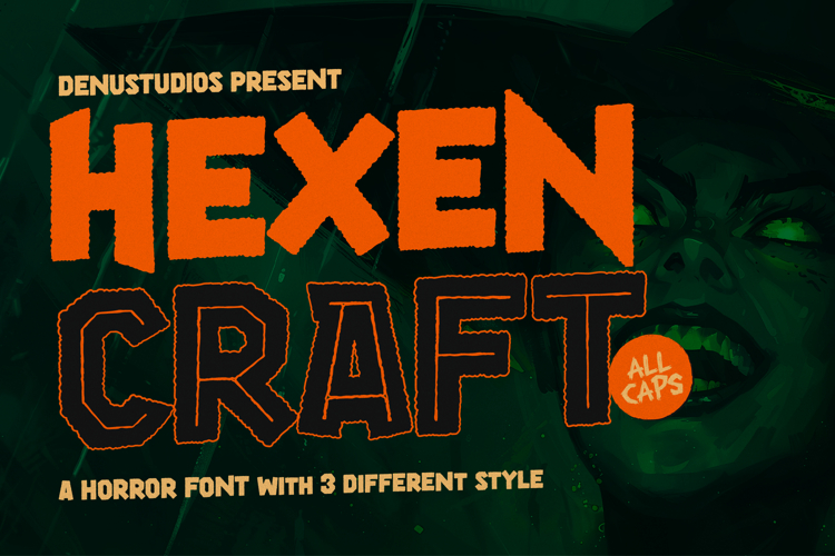Hexen Craft | Horror Font