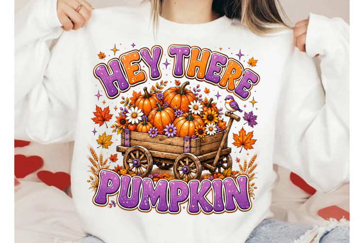 Hey There Pumpkin Fall PNG Trendy Autumn