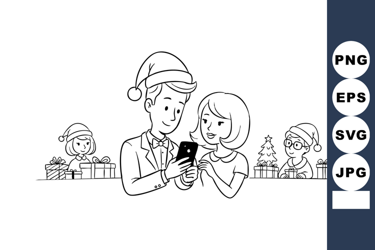 Christmas Hats Clipart Image 12