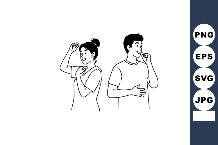 Line Art Illustration Image 16