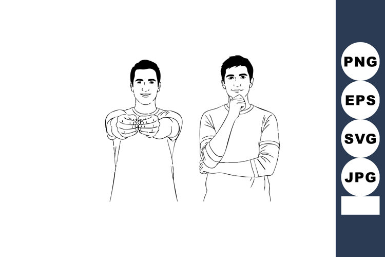 Men Clipart Image 14