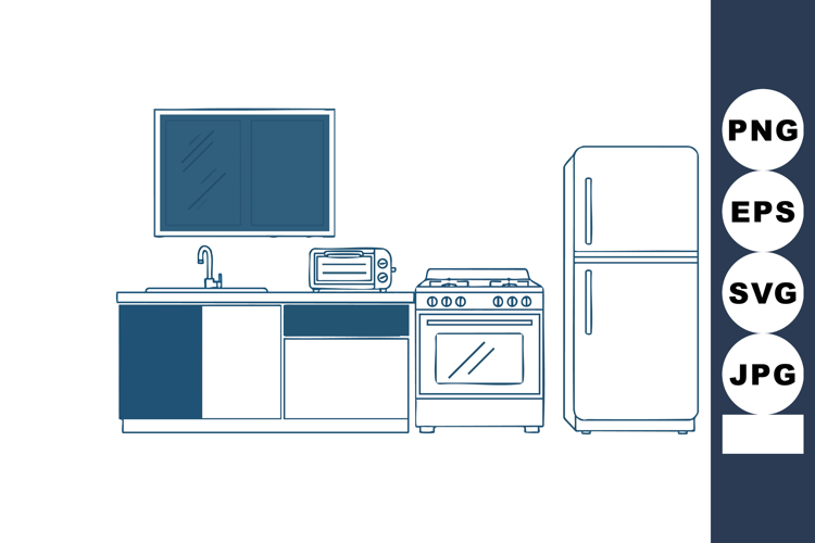 Kitchen Clipart Image 18