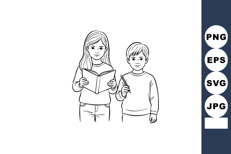 Reading Illustration Image 21