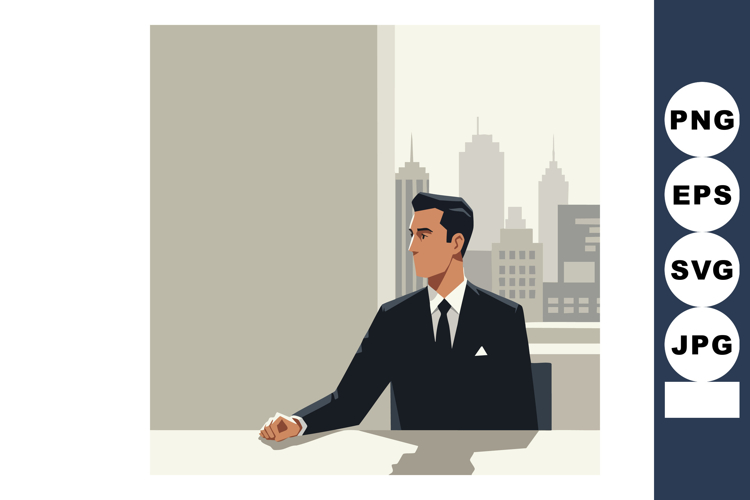 City Skyline Clipart Image 6