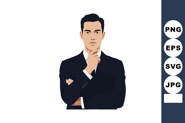 Businessman Clipart Image 23