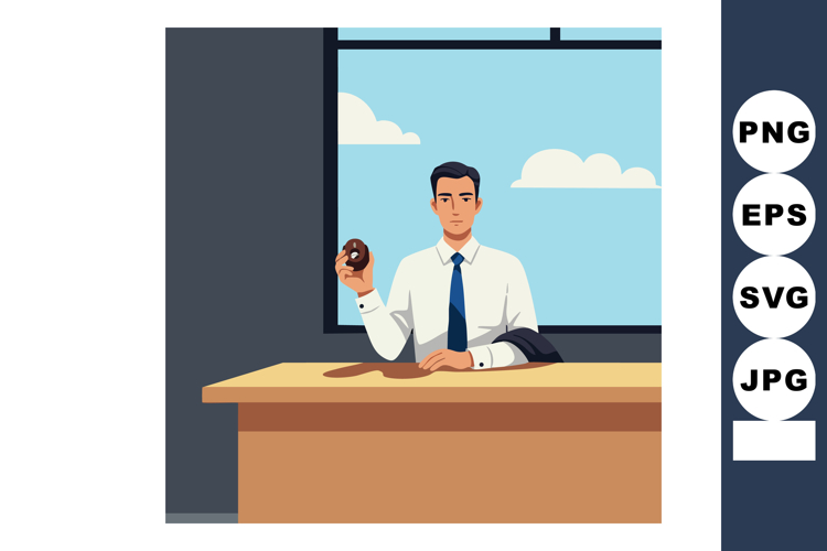 Businessman Clipart Image 21