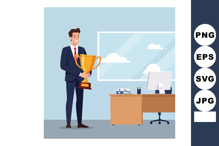 Businessman Clipart Image 16