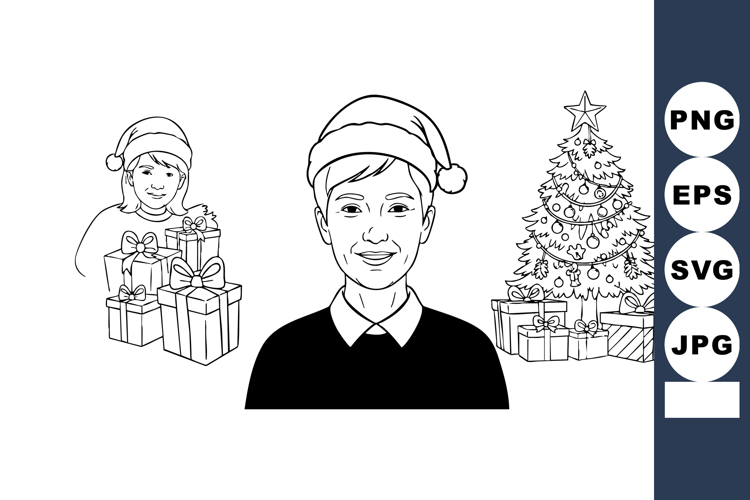 Christmas Hat Clipart Image 16
