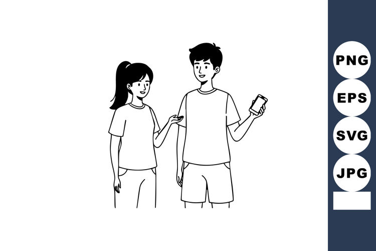Friends Clipart Image 2