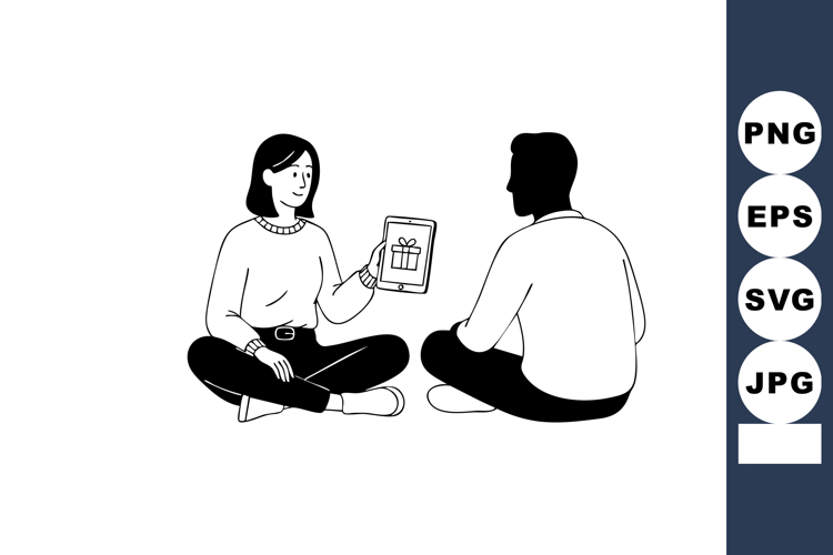 Tablet Clipart Image 9
