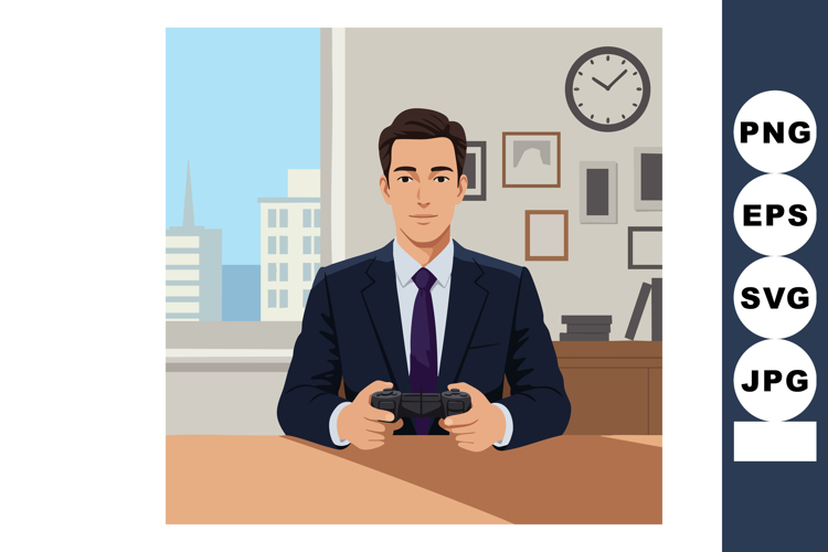 Video Game Controller Clipart Image 21