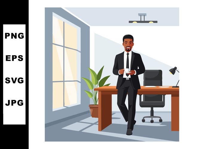 Businessman Clipart Image 21