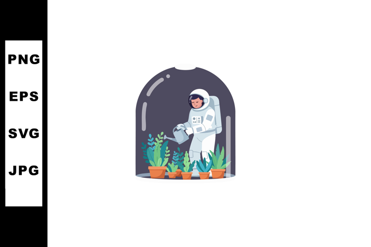 Astronaut Clipart Image 11