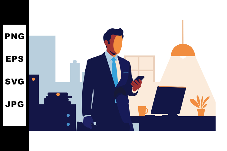 Businessman Clipart Image 17