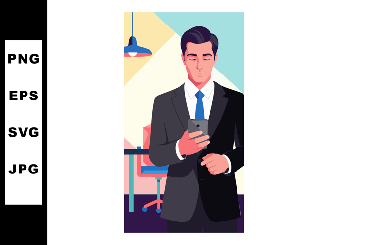 Businessman Clipart Image 3