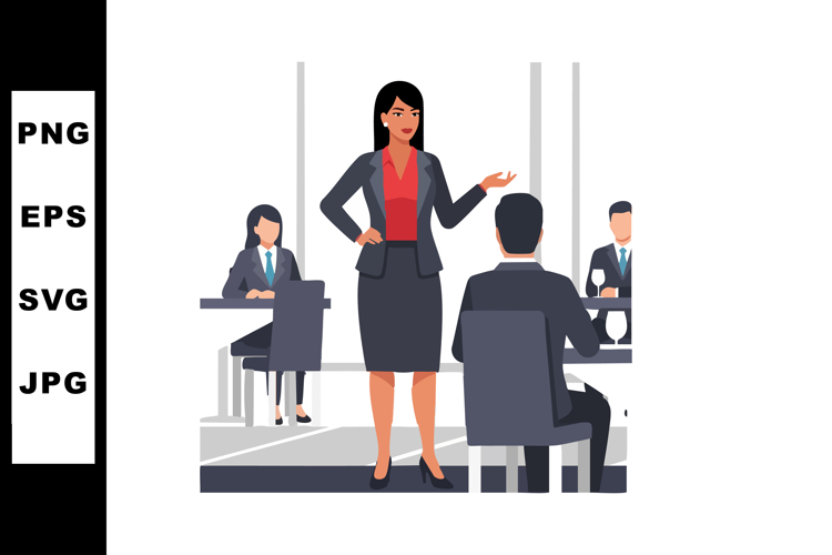 Presenting Clipart Image 21
