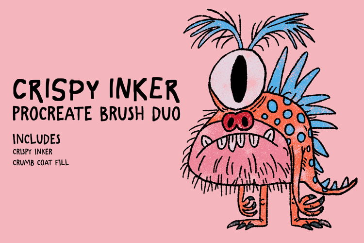 Crispy Duo Procreate Brushes