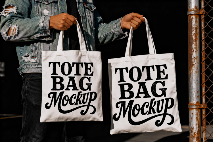 Tote Bag Mockup, PSD, JPG, Mens Mockup, Bags Mockup
