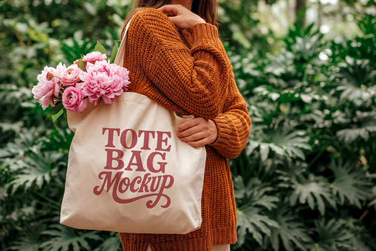 Tote Bag Mockup PSD And JPG for sublimation, svg and more