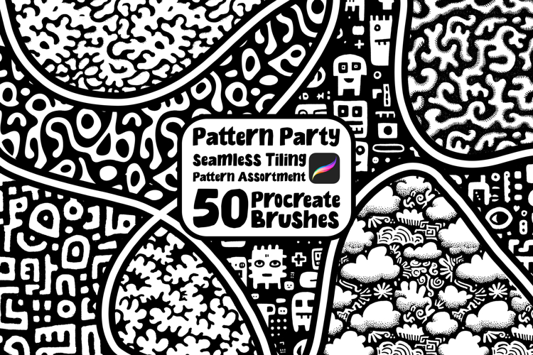 Pattern Party - Procreate Seamless Brush Collection