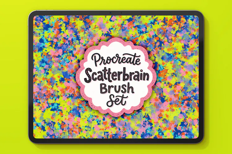 Scatterbrain Procreate Scatter Brushes