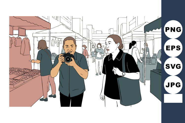 Photographer Clipart Image 3