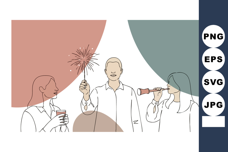 Group Of People Clipart Image 12