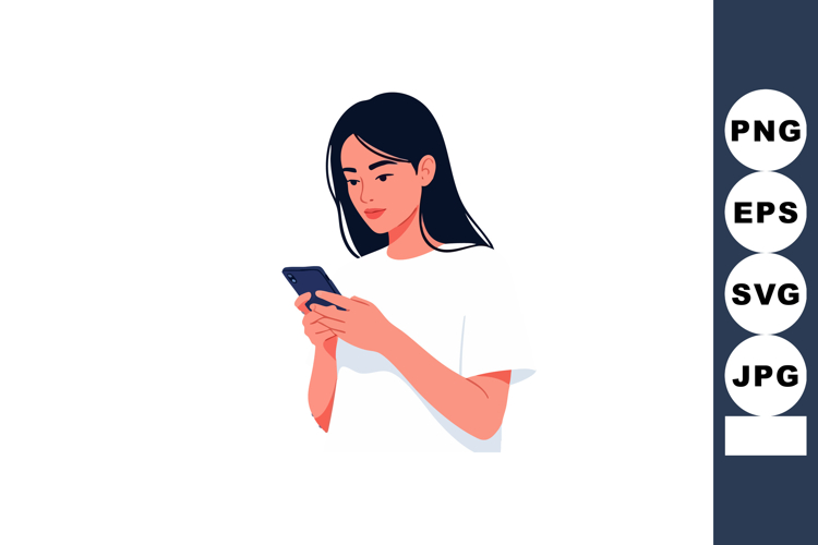 Texting Clipart