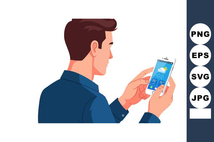 Smartphone Clipart Image 12