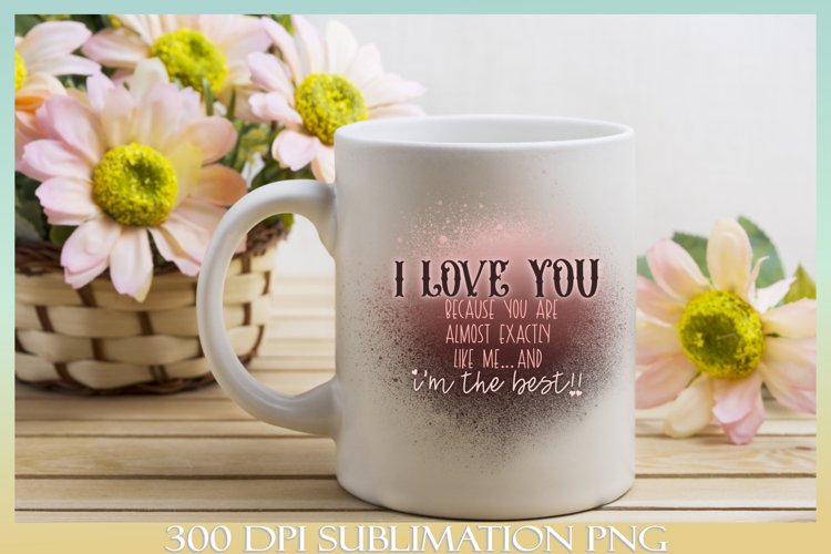 I Am The Best Funny Valentine Quote 300 dpi Sublimation PNG