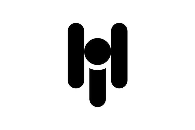 HI IH logo design
