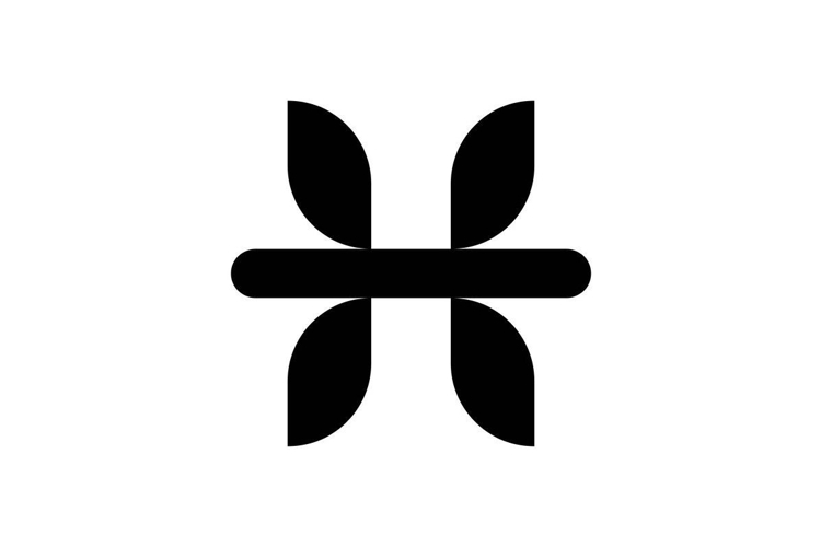 HI IH logo design